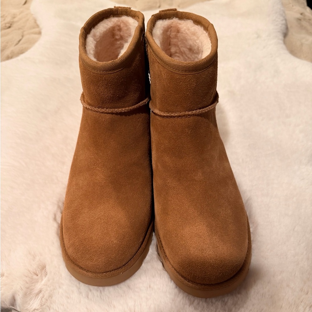 UGG Classic Tan Suede Boots